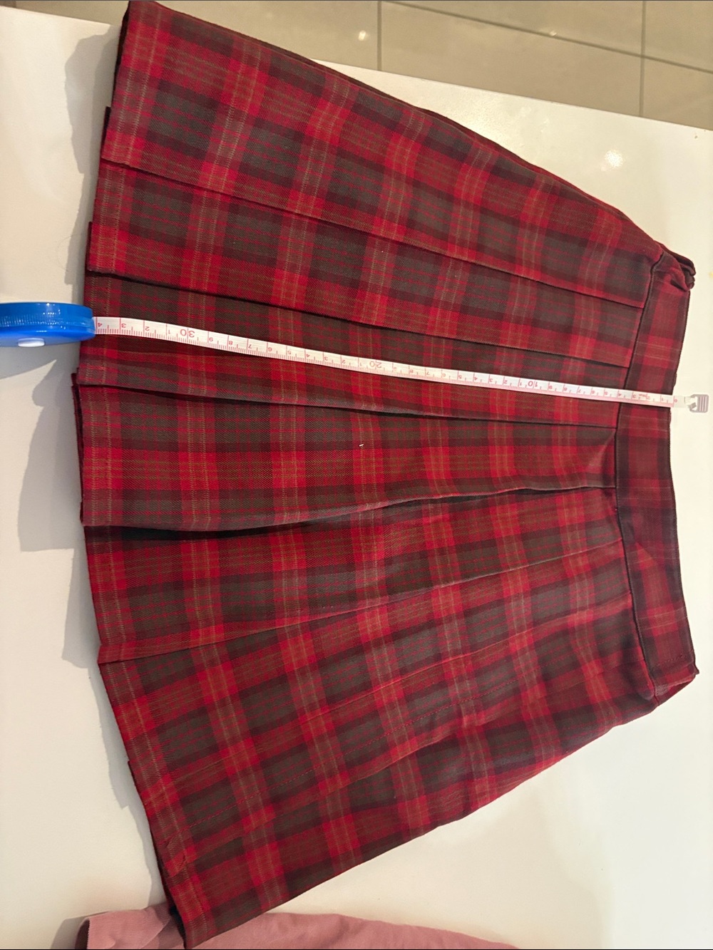 Uniqlo girl 7-8Y plaid skort